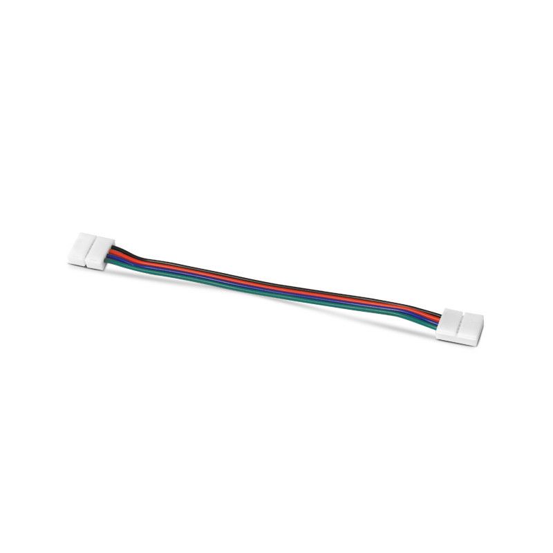 CÂBLE DOUBLE CONNECTEUR RAPIDE RGB POUR BANDEAUX LED IP20 10MM