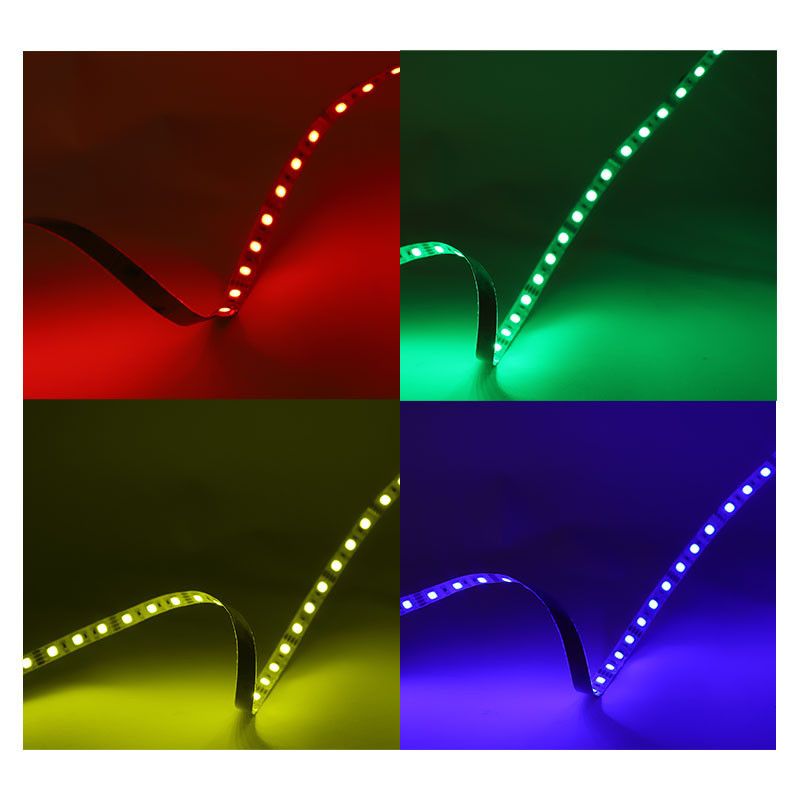 VISION-EL BANDEAU LED RGB 5 M 60 LED/M 72W IP65 PU 12V