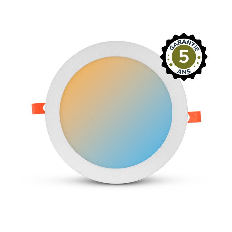 PLAFONNIER LED BLANC Ø225 18W CCT