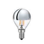 IDEAL LUX LAMPADINA CLASSIC E14 4W SFERA CROM