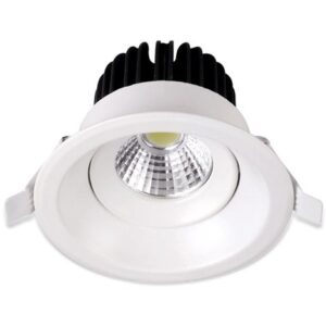 VT-2908RD 8W LED Downlight COB Round - White Body 6500K