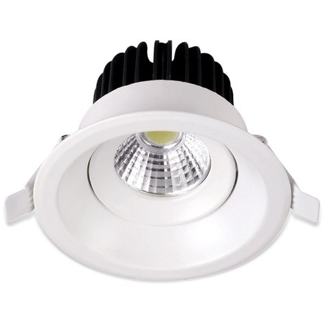 VT-2908RD 8W LED Downlight COB Round - White Body 6500K