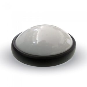 VT-8014 8W Dome Light Round Black Body 6400K IP66