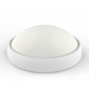 VT-8010 12W LED Full Oval Ceiling Lamp White Body IP54 3000K