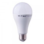 VT-217 LED Bulb - SAMSUNG CHIP 17W E27 A65 Plastic 6400K
