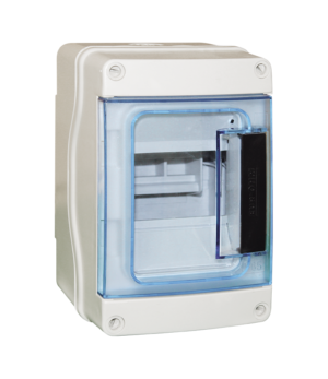 EUR'OHM COFFRET 4 MOD.IP65 OPERCULES