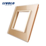 LIVOLO Plaque 1 prise champagne