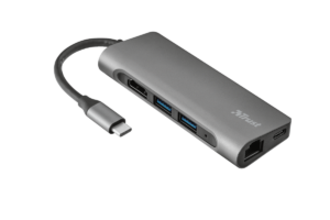 TRUST Dalyx Aluminium 7-in-1 USB-C Multiport Adapter