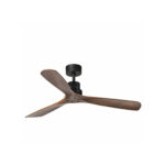 FARO LANTAU Ventilateur de plafond noir mat