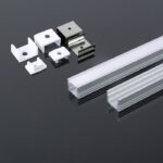 VT-8116 Aluminum Profile 2000* 17.4*12.1MM Milky
