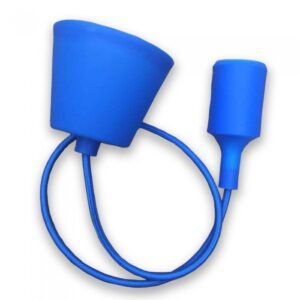VT-7228 E27 Pendant Holder Blue Body
