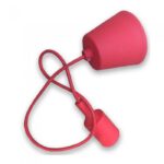 VT-7228 E27 Pendant Holder Red Body