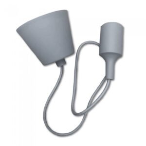 VT-7228 E27 Pendant Holder Grey Body