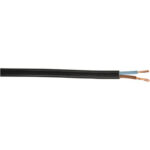 CABLE H03VVH2F 2X0,75 10 M NOIR/10026254