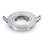 VT-782RD 1*GU10 Fitting Round Aluminium Brush