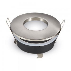 VT-787RD GU10 Fitting Matt Round ф84 Satin Nickel