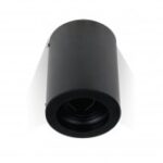 VT-796 GU10 Fitting Surface Round Black