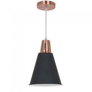 VT-7520 Modern Pendant Light Red Cooper+Sand Black ф220