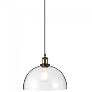 VT-7300 Vintage Glass Pendant Light Transparent ф300