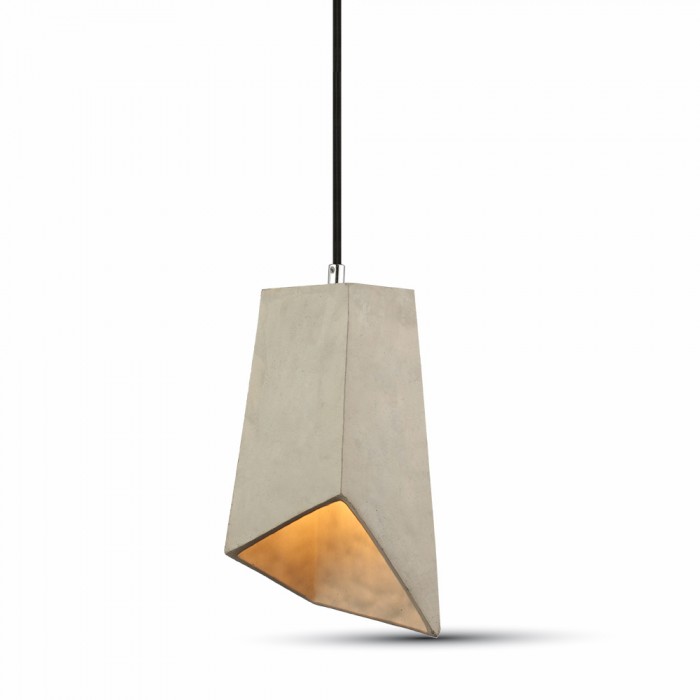 VT-7155 Pendant Light Concrete+Lampshade 155/155мм