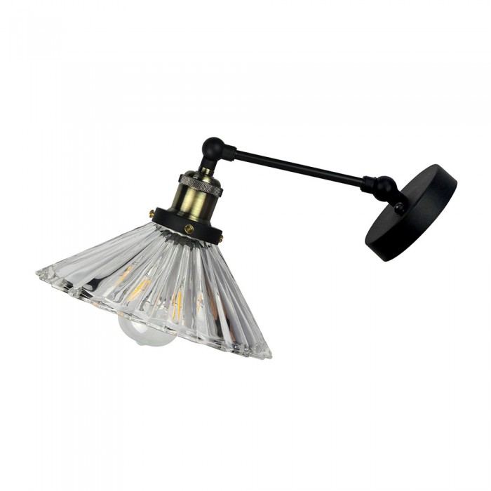 VT-7180 Wall Lamp W/V Shape Glass Ф180мм