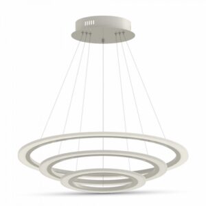 VT-70-3D 70W Soft Light Chandelier Slim 3 Ring Dimmable 4000K