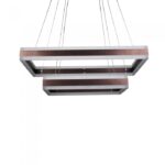 VT-101-2D 115W Soft Light Chandelier Dimmable Coffee 3000K