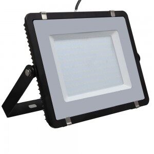 VT-200 200W LED Floodlight SMD SAMSUNG CHIP Black Body 4000K