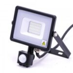 VT-20-S 20W LED Sensor Floodlight SAMSUNG CHIP Cut-OFF Function Black Body 6400K