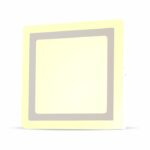 VT-2209 22W LED Surface Panel Downlight - Square 4500K EMC+CR80