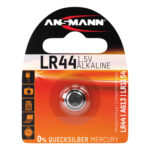 Blister Alcalines ANSMANN LR 44 1,5 V Alcaline