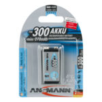 ANSMANN 9V ++ - 300mAh Batterie Rechargeable