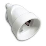 FICHE FEMELLE 16A 2P+T BLANC