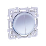 SQUARE VV + POUSSOIR SILVER