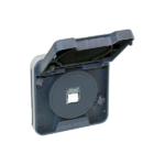 OXXO Mécanisme de prise RJ45 Cat6 Gris