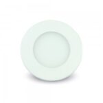 VT-307 3W LED Premium Panel Downlight - Round 4000K