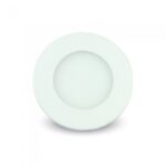 VT-307 3W LED Premium Panel Downlight - Round 6000K