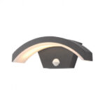 VISION EL APPLIQUE MURALE LED 6W 360 LM DÉTECTEUR 4000K GRIS IP54