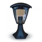 VT-734 Garden Lamp 300mm IP44 Black