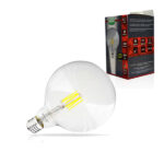 VISION-EL LED FIL COB GLOBE G125 E27 8 W 6000°K CLAIRE BOITE