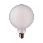 VT-2067 LED Bulb - 7W Filament E27 G125 Frost Cover 6400K