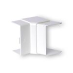 ENSTO JONCTION VARIABLE INTÉRIEURE 80X54 RAL9010 DE -20° À 20°