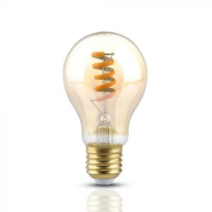 VT-2154 4W E27 LED SPIRAL FILAMENT BULB-AMBER 2200K