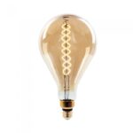 VT-2138D LED Bulb - 8W Filament E27 A165 Dimmable 2000K