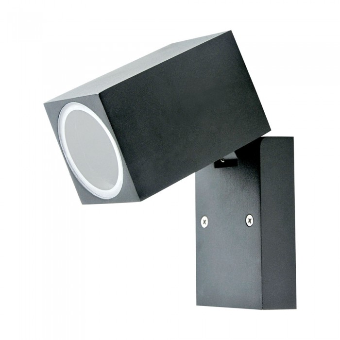 VT-7611 ADJUSTABLE HEAD GU10 WALL FITTING(ALUMINUM) 1 WAY IP44