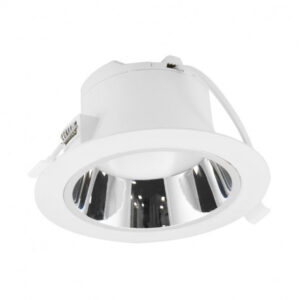 VISION-EL LED DOWNLIGHT BLANC/ARGENTE ROND DIAM 150mm 15W 6000K BASSE LUMINANCE