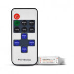 LED VISION-EL MINI CONTROLEUR POUR BANDEAUX LED MONOCHROME 12V/24V + TELECOMMANDE RF