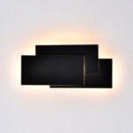 VT-712 12W LED Wall Light Black Body 4000K IP20