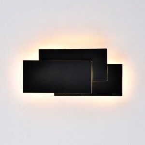 VT-712 12W LED Wall Light Black Body 4000K IP20