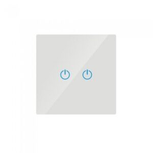 VT-5112 2 GANG 1 WAY TOUCH SWITCH-WHITE